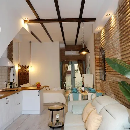 Lägenhet Vintage Loft Beach, Private Terrace Wifi *
