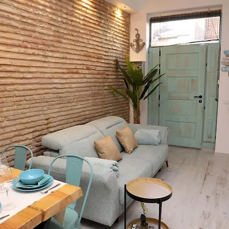 Vintage Loft Beach, Private Terrace Wifi Apartment Valencia