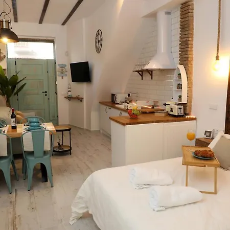 Vintage Loft Beach, Private Terrace Wifi Apartamento
